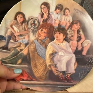 Edwin Knowles China Co - limited edition - Annie & The Orphans Collectors plate